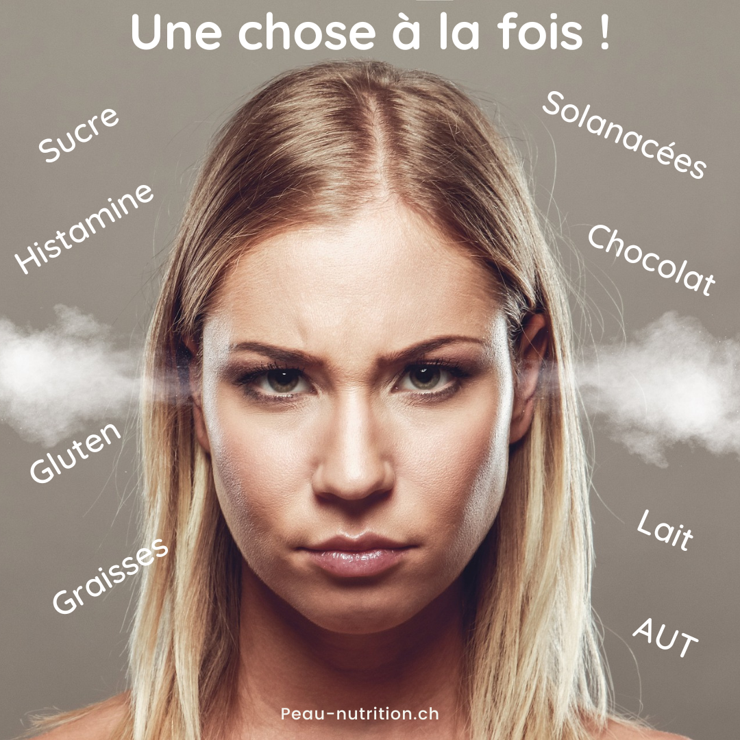des exemples de déclencheurs alimentaires de problèmes de peau